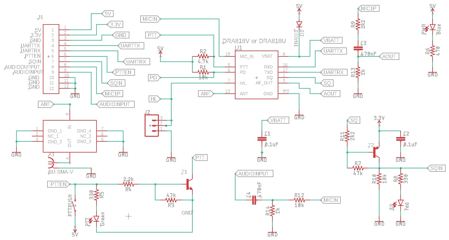 SA818 Circuit Diagram