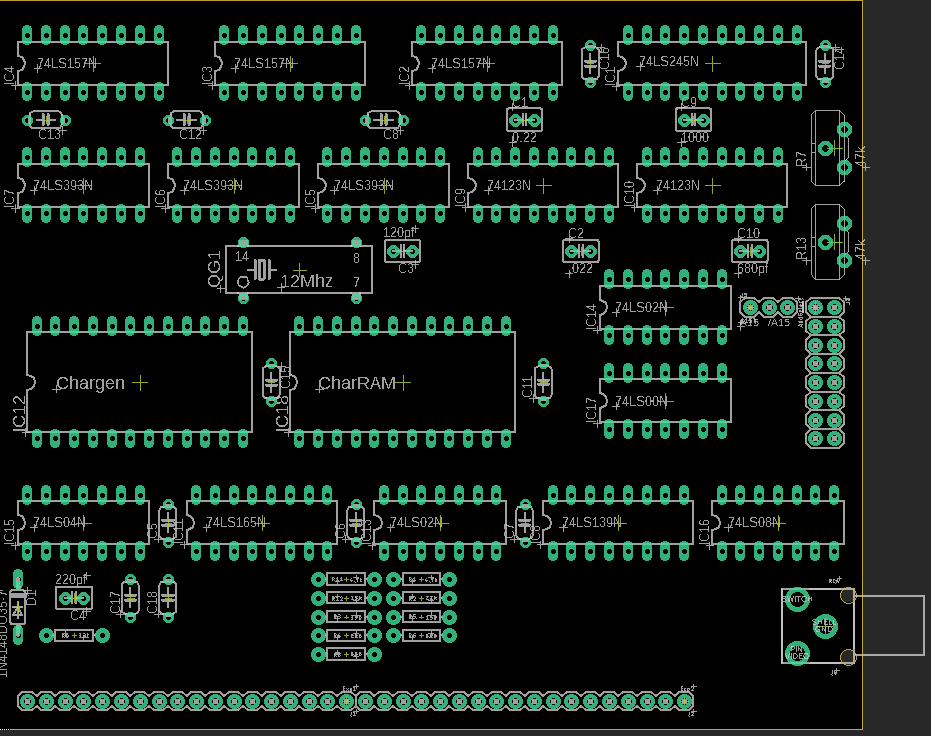 VDU PCB Layout