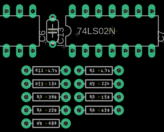 VDU Resistor Locations